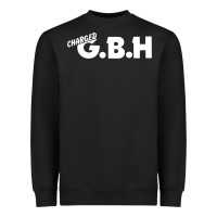 Black Charged G.B.H Heavyweight Sweatshirt - artisFamous
