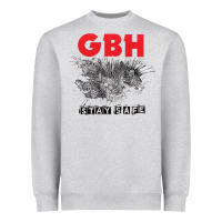 Heather Grey Charged G.B.H Heavyweight Sweatshirt - artisFamous