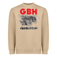 Mushroom Charged G.B.H Heavyweight Sweatshirt - artisFamous