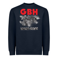 Navy Charged G.B.H Heavyweight Sweatshirt - artisFamous