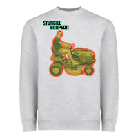 Heather Grey Sturgill Simpson Tractor Heavyweight Sweatshirt - artisFamous