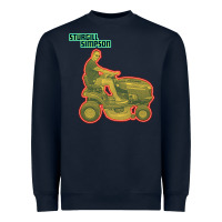 Navy Sturgill Simpson Tractor Heavyweight Sweatshirt - artisFamous