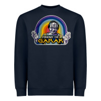 Navy friend of garak Heavyweight Sweatshirt - artisFamous