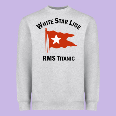 White Star Line (1) Heavyweight Sweatshirt Designed By Artisfamous