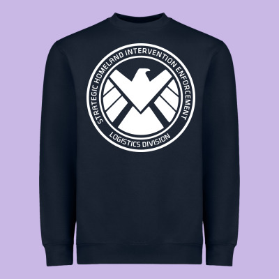 Agents Of Shield Heavyweight Sweatshirt Designed By Artisfamous