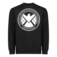 Black agents of shield Heavyweight Sweatshirt - artisFamous