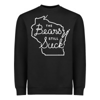 Black the bears still suck Heavyweight Sweatshirt - artisFamous