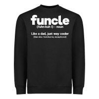 Black funcle definition Heavyweight Sweatshirt - artisFamous