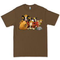 Cacao Cows With Sunflower Headbands Premium Tee - Jasminsmagicworld