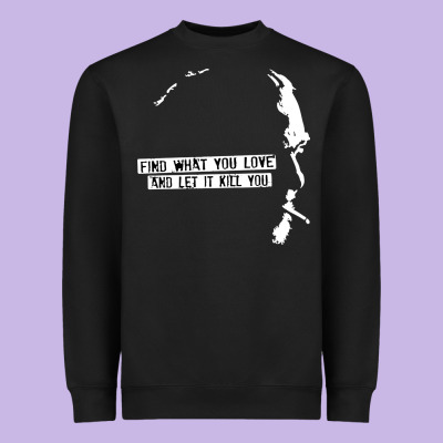Charles Bukowski Heavyweight Sweatshirt Designed By Artisfamous