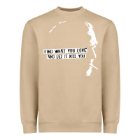 Mushroom charles bukowski Heavyweight Sweatshirt - artisFamous