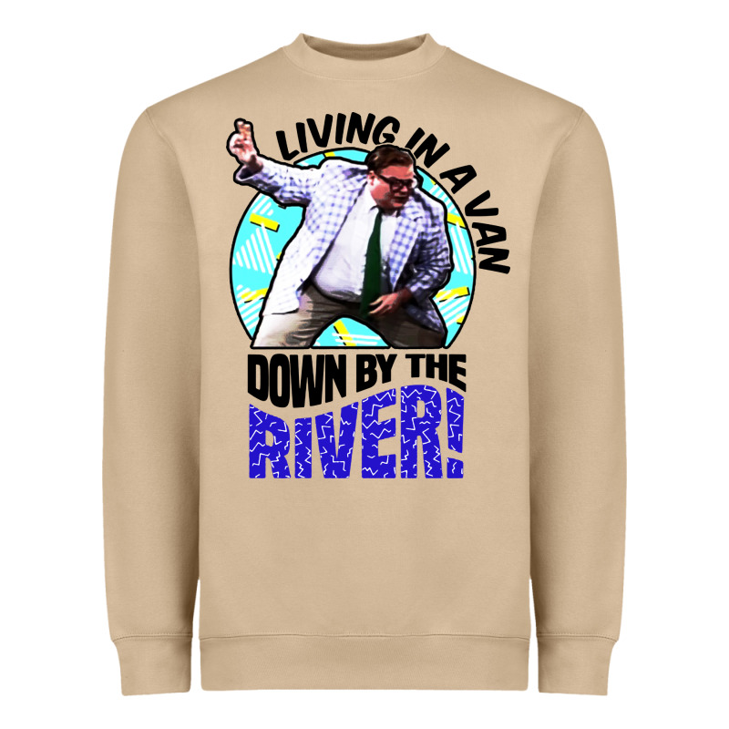 Chris Farley   Matt Foley Nostalgia Heavyweight Sweatshirt by artisFamous | Teevron