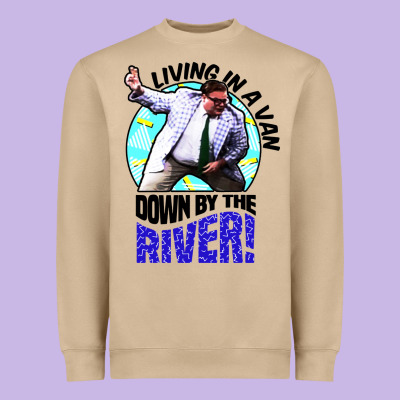 Chris Farley   Matt Foley Nostalgia Heavyweight Sweatshirt Designed By Artisfamous