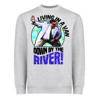Heather Grey chris farley   matt foley nostalgia Heavyweight Sweatshirt - artisFamous