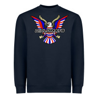 Navy diplomats music Heavyweight Sweatshirt - artisFamous