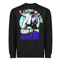 Black chris farley   matt foley nostalgia Heavyweight Sweatshirt - artisFamous