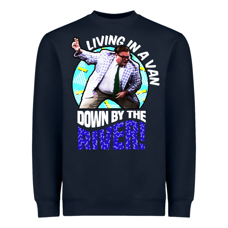 Chris Farley   Matt Foley Nostalgia Heavyweight Sweatshirt by artisFamous | Teevron