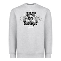Heather Grey Limp Bizkit Essential Heavyweight Sweatshirt - artisFamous
