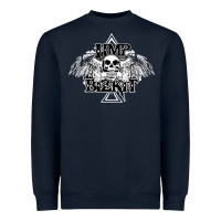 Navy Limp Bizkit Essential Heavyweight Sweatshirt - artisFamous