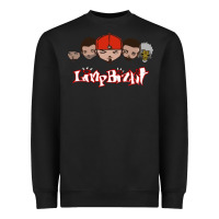 Black Limp Bizkit Essential Heavyweight Sweatshirt - artisFamous