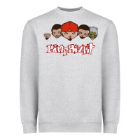 Heather Grey Limp Bizkit Essential Heavyweight Sweatshirt - artisFamous