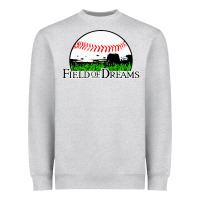 Heather Grey field of dreams Heavyweight Sweatshirt - artisFamous