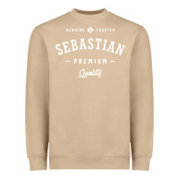 Mushroom Sebastian Personalized Name Mens Birthday Heavyweight Sweatshirt - artisFamous