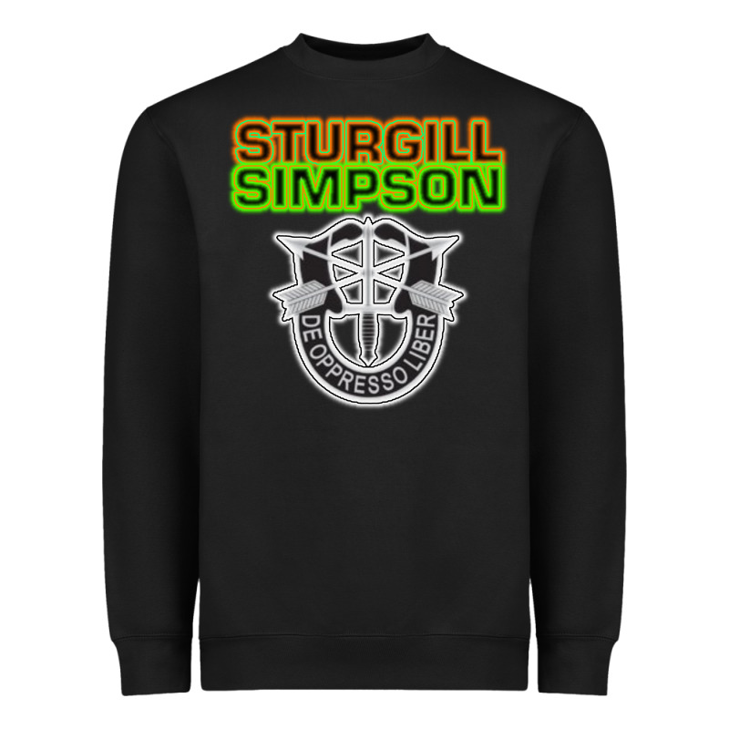Sturgill Simpson De Oppresso Liber Heavyweight Sweatshirt by artisFamous | Teevron