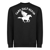 Black camp half blood Heavyweight Sweatshirt - artisFamous