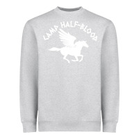 Heather Grey camp half blood Heavyweight Sweatshirt - artisFamous