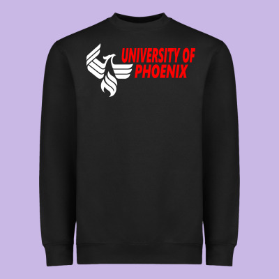 University Of Phoenix Heavyweight Sweatshirt Designed By Artisfamous