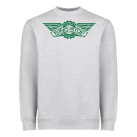 Heather Grey wingstop Heavyweight Sweatshirt - artisFamous