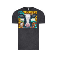 Cows Gemstone Sunflowers Tumbler Vintage Tee | Teevron