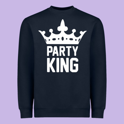 Party King Heavyweight Sweatshirt Designed By Artisfamous