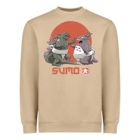 Mushroom sumo pop Heavyweight Sweatshirt - artisFamous
