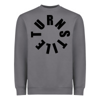 Storm TURNSTILE BLACK ON WHITE Heavyweight Sweatshirt - artisFamous