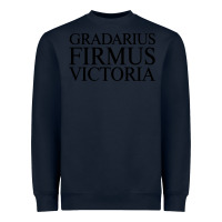 Navy gradarius firmus victoria Heavyweight Sweatshirt - artisFamous