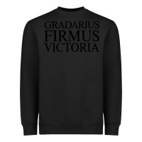 Black gradarius firmus victoria Heavyweight Sweatshirt - artisFamous