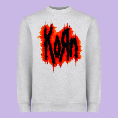 Vintage Kor'n Heavyweight Sweatshirt Designed By Artisfamous