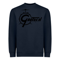 Navy gretsch Heavyweight Sweatshirt - artisFamous