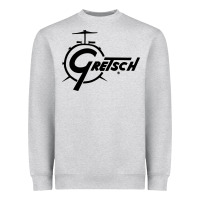 Heather Grey gretsch Heavyweight Sweatshirt - artisFamous