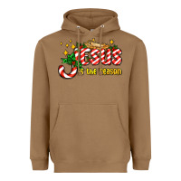 Toasted Coconut jesus is the reason with christmas candy ado Heavyweight Hoodie - AdoDesignShop