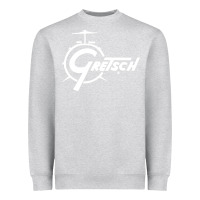 Heather Grey gretsch Heavyweight Sweatshirt - artisFamous