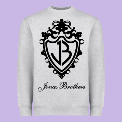 Jona's Brothers Heavyweight Sweatshirt Designed By Artisfamous