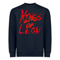 Navy kings of leon Heavyweight Sweatshirt - artisFamous