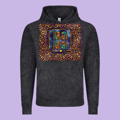 Leopard Mama Vintage Hoodie Designed By Fadigitalartstudio