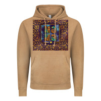 Vintage Camel Leopard mama Vintage Hoodie - FaDigitalArtStudio
