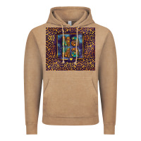 Vintage Coffee Leopard mama Vintage Hoodie - FaDigitalArtStudio