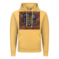 Vintage Mustard Leopard mama Vintage Hoodie - FaDigitalArtStudio
