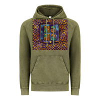 Vintage Olive Leopard mama Vintage Hoodie - FaDigitalArtStudio